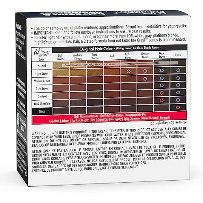 Light Mountain HENNA HAIR COLOR & CONDITIONER - BLACK HAIR DYE FOR MEN/WOMEN, ORGANIC HENNA LEAF POWDER AND BOTANICALS, CHEMICAL-FREE, SEMI-PERMANENT HAIR COLOR, 4 OZ (PACK OF 3) - Image 3